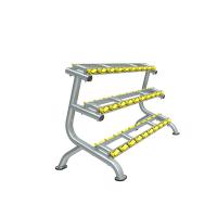 Стойка для гантелей трехрядная Ultra Gym UG-KJ1263